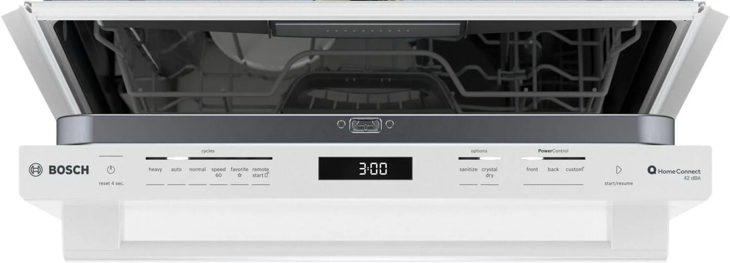 Bosch SHX78CM2N 800 Series Dishwasher 24 White