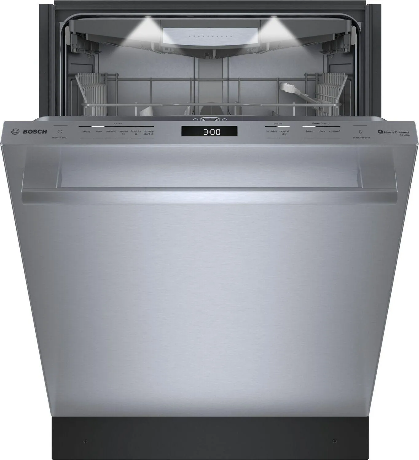 Bosch SHX9PCM5N Benchmark Dishwasher 24 Stainless Steel