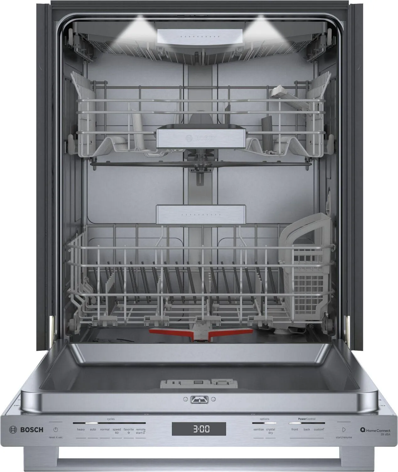 Bosch SHX9PCM5N Benchmark Dishwasher 24 Stainless Steel
