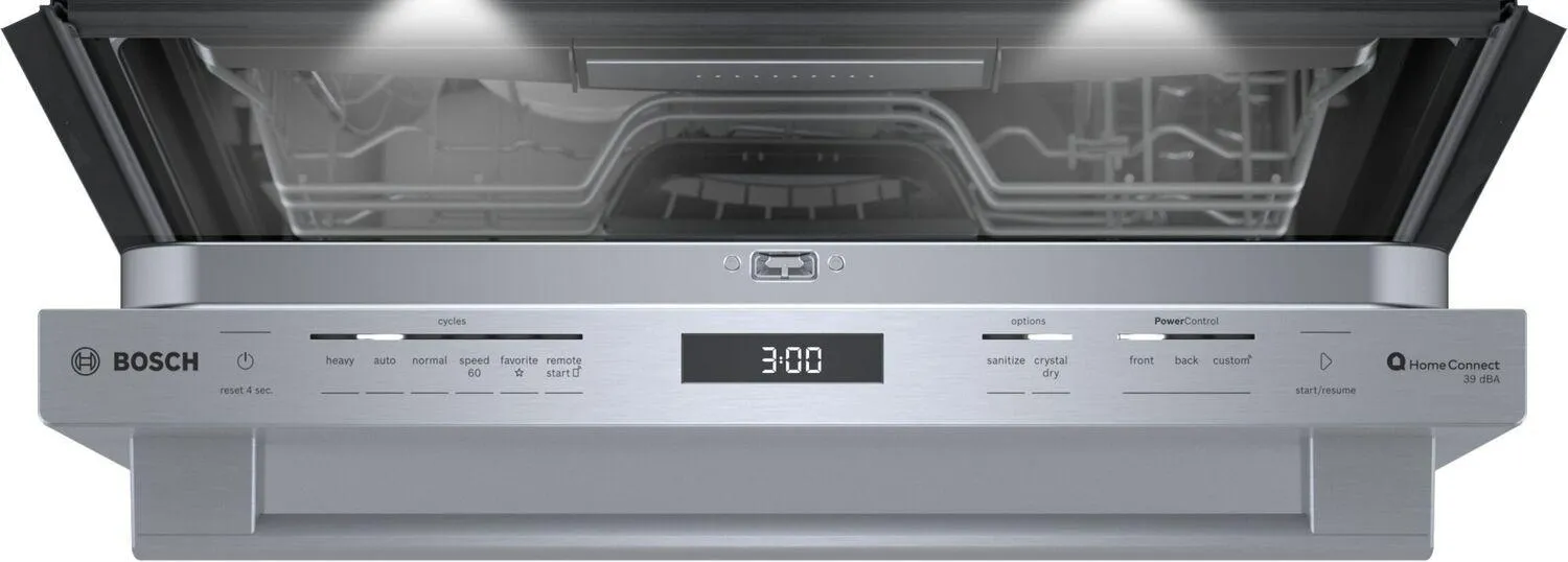 Bosch SHX9PCM5N Benchmark Dishwasher 24 Stainless Steel