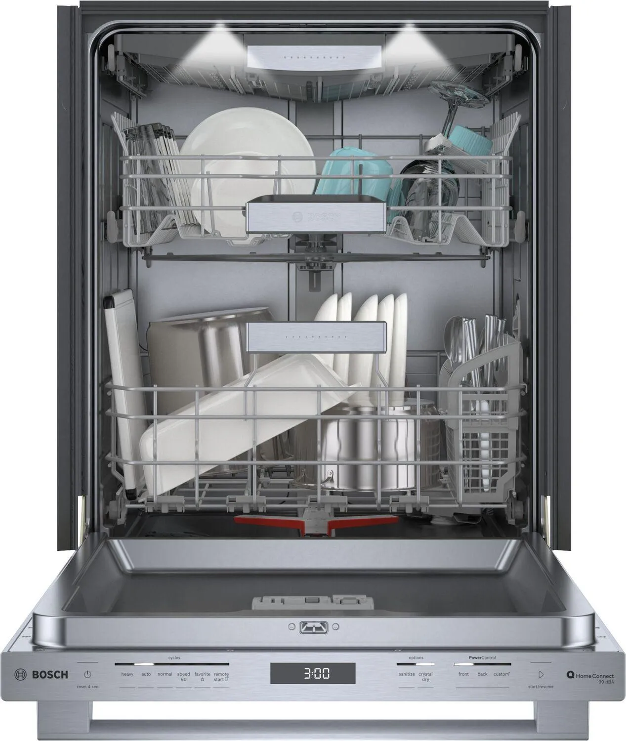 Bosch SHX9PCM5N Benchmark Dishwasher 24 Stainless Steel