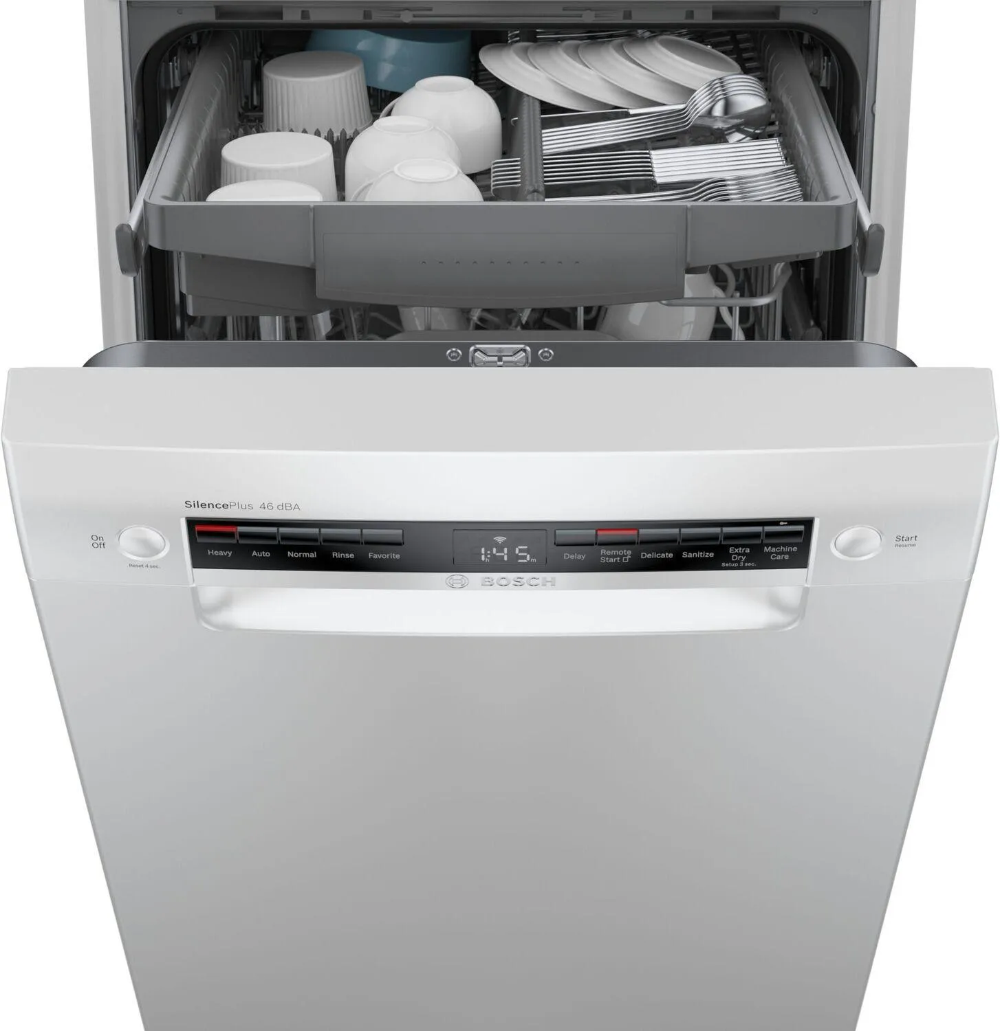 Bosch SPE53C52UC 300 Series Dishwasher 17 3/4 White Spe53C52Uc