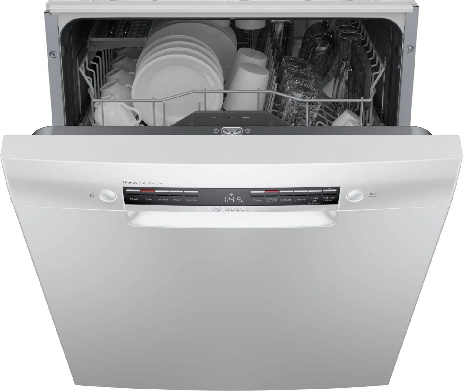 Bosch SPE53C52UC 300 Series Dishwasher 17 3/4 White Spe53C52Uc