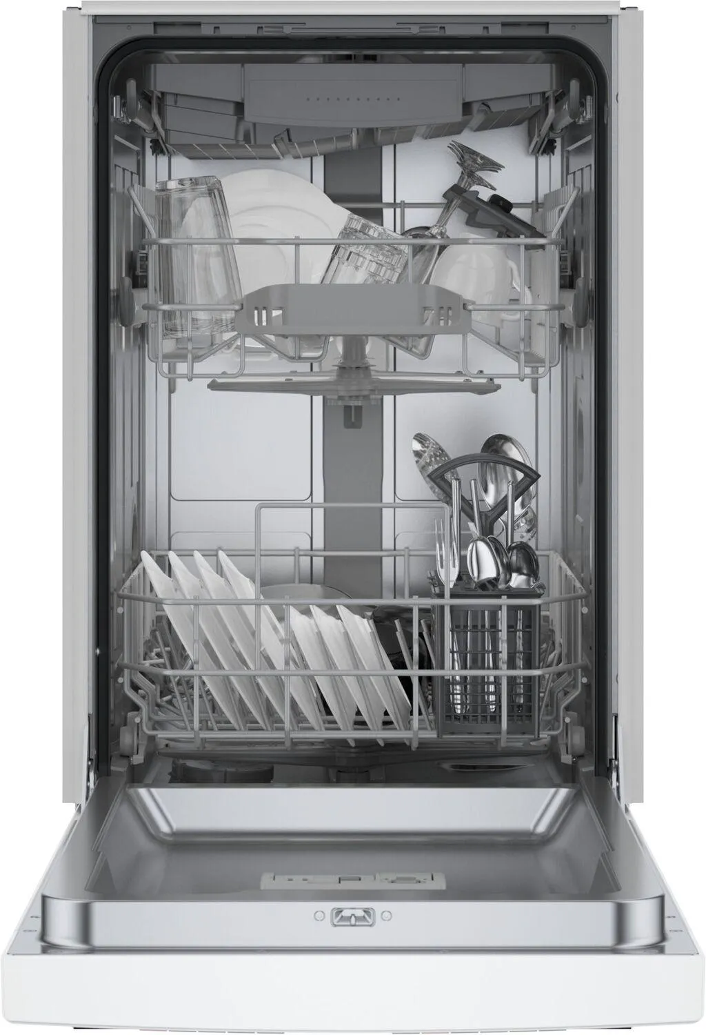 Bosch SPE53C52UC 300 Series Dishwasher 17 3/4 White Spe53C52Uc