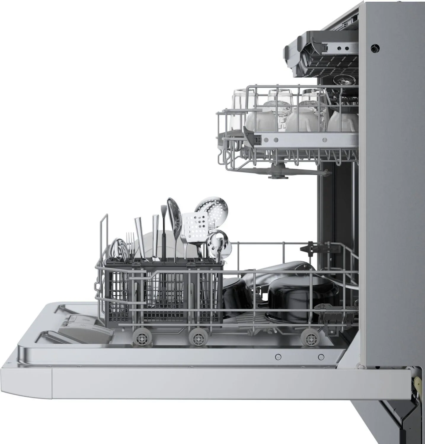 Bosch SPE53C52UC 300 Series Dishwasher 17 3/4 White Spe53C52Uc