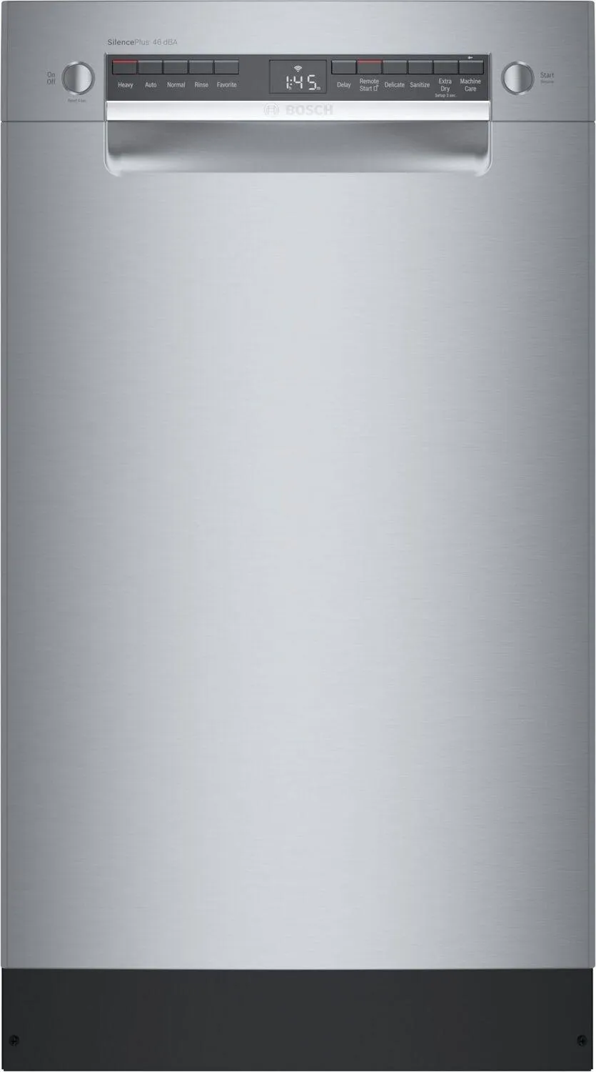 Bosch SPE53C55UC 300 Series Dishwasher 17 3/4 Stainless Steel Spe53C55Uc
