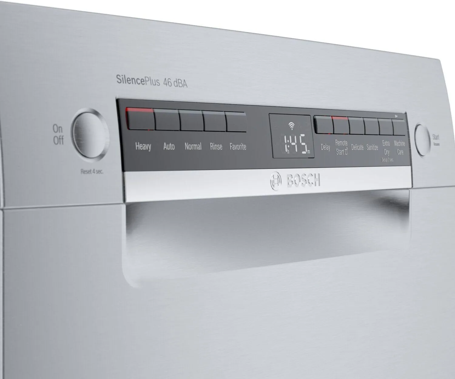 Bosch SPE53C55UC 300 Series Dishwasher 17 3/4 Stainless Steel Spe53C55Uc