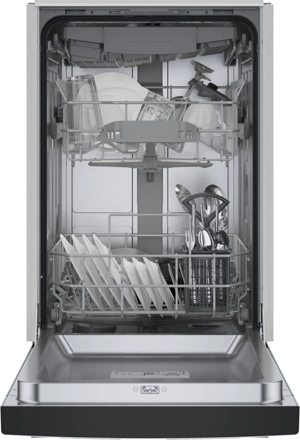 Bosch SPE53C56UC 300 Series Dishwasher 17 3/4 Black Spe53C56Uc