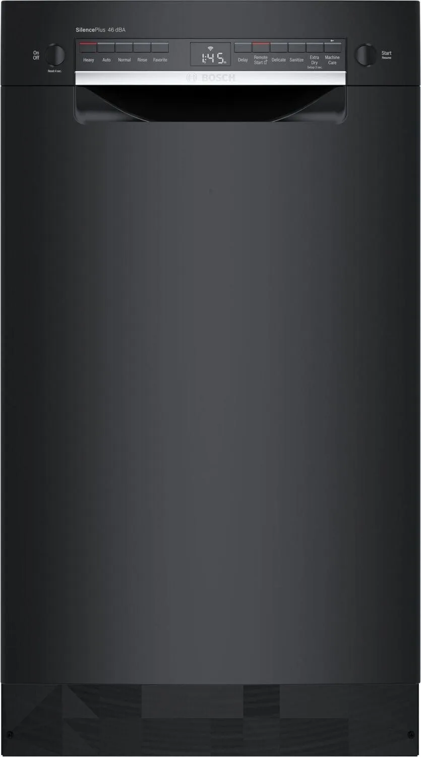 Bosch SPE53C56UC 300 Series Dishwasher 17 3/4 Black Spe53C56Uc