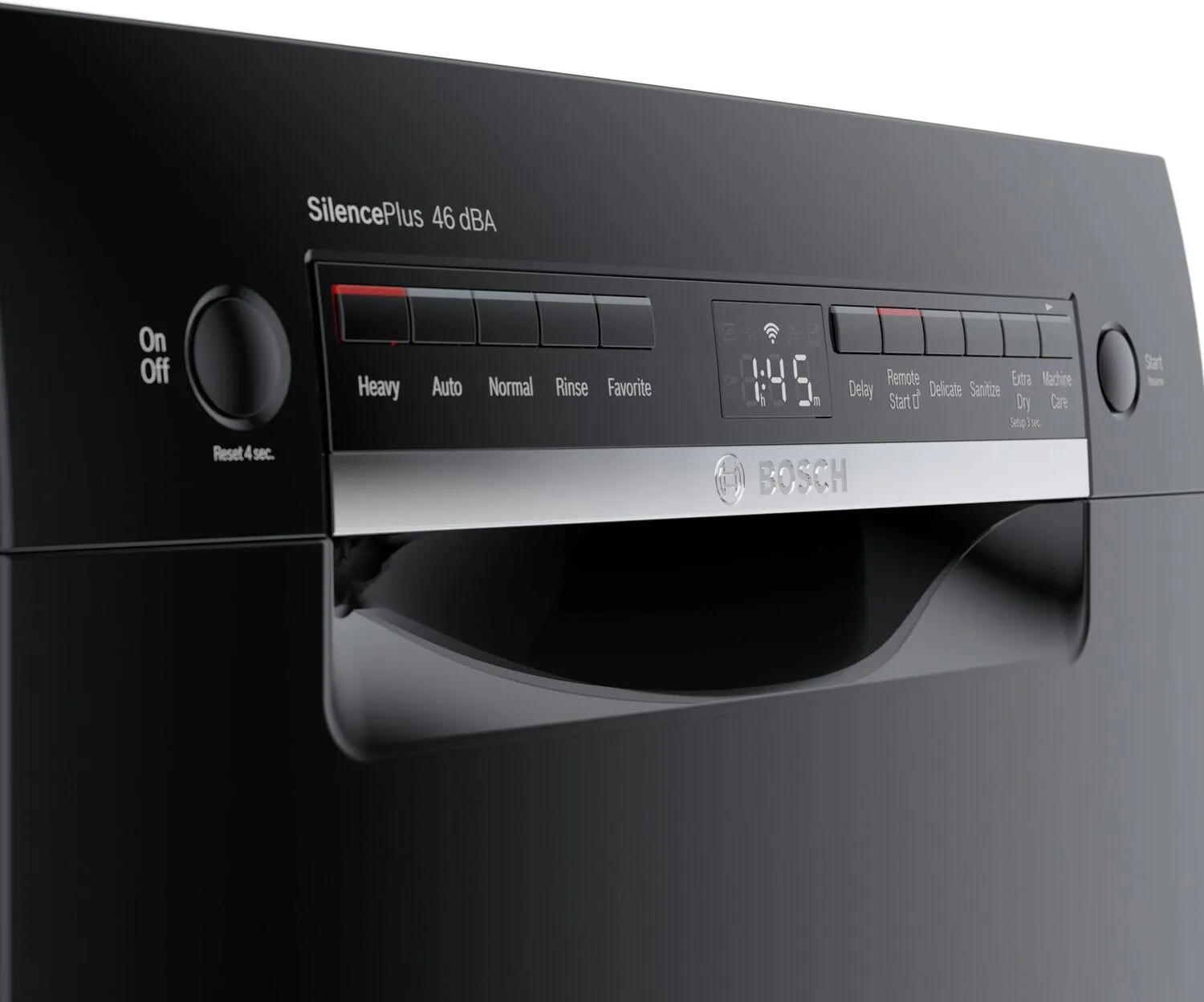 Bosch SPE53C56UC 300 Series Dishwasher 17 3/4 Black Spe53C56Uc