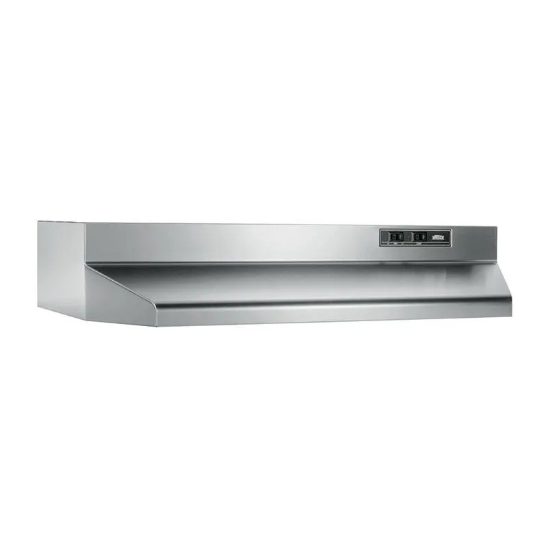 Broan 402404 24. Stainless Steel. Under-Cabinet Hood. 160 Cfm