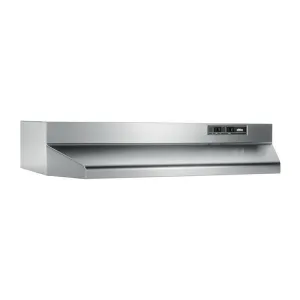 Broan 402404 24. Stainless Steel. Under-Cabinet Hood. 160 Cfm