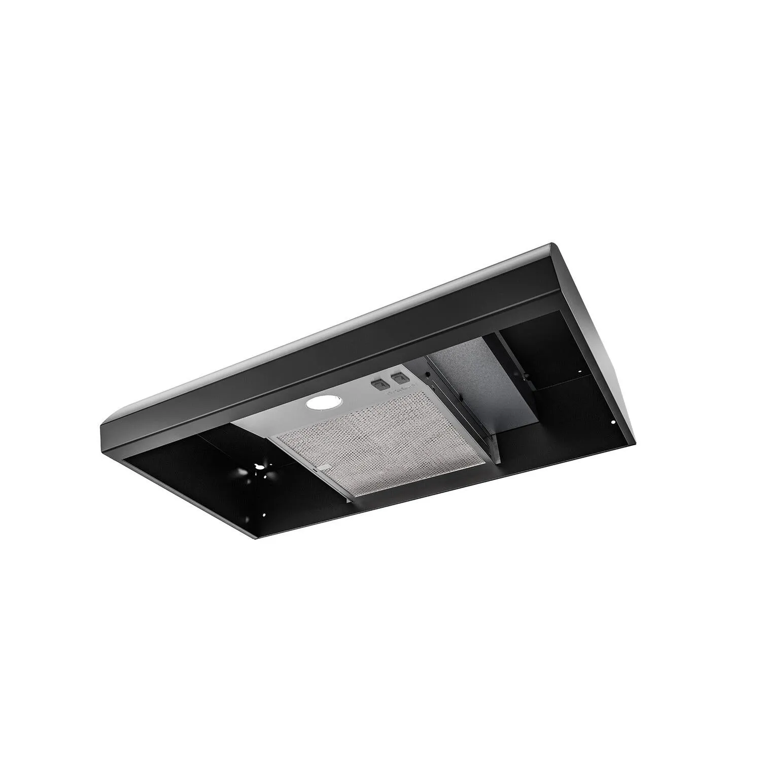 Broan BXT130BL Broan 30-Inch 4-Way Convertible Under-Cabinet Range Hood. 270 Max Cfm. Black