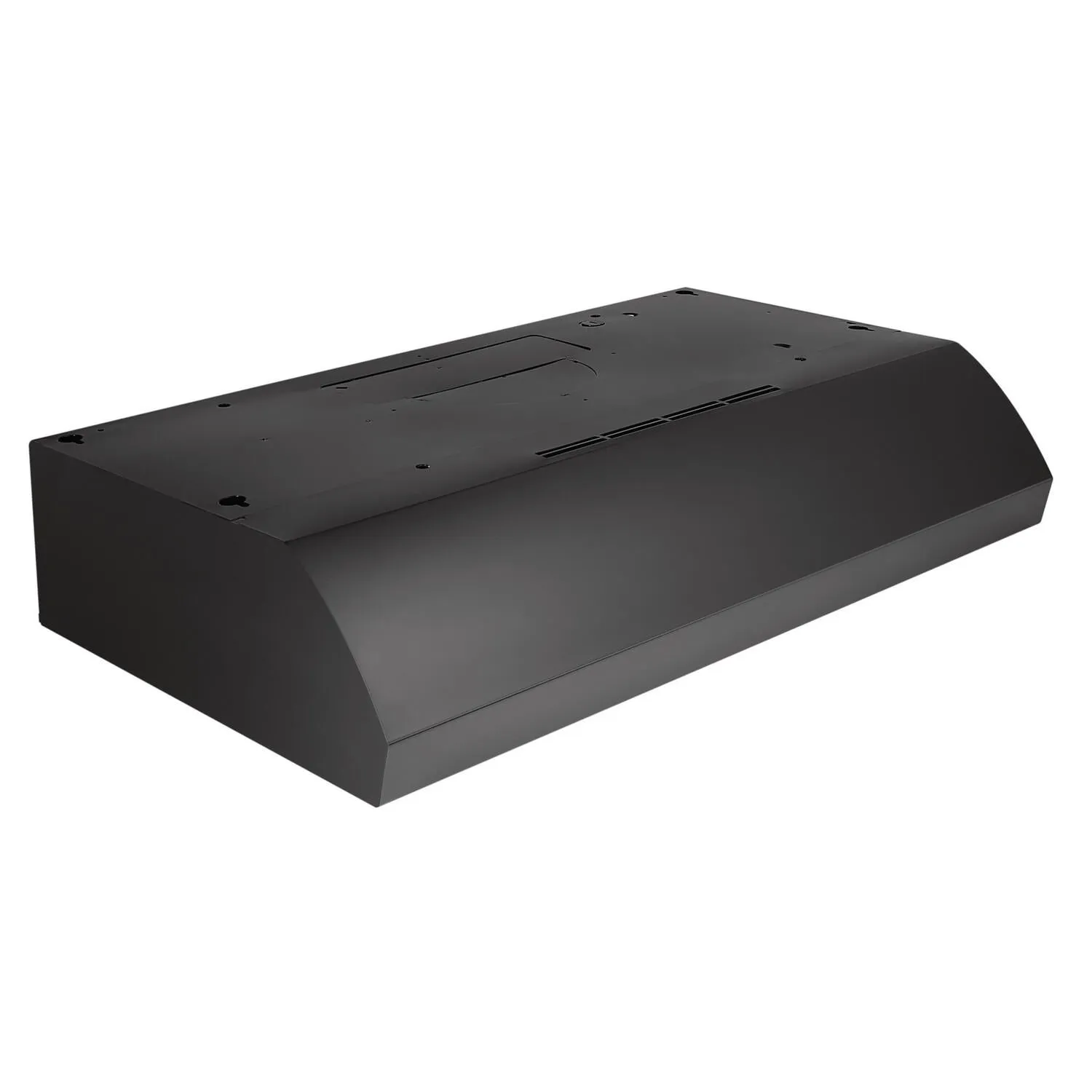 Broan BXT130BL Broan 30-Inch 4-Way Convertible Under-Cabinet Range Hood. 270 Max Cfm. Black
