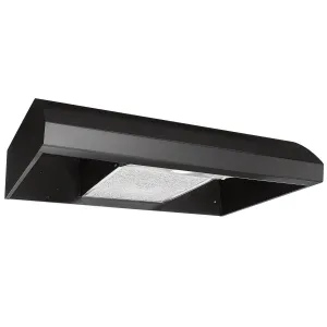 Broan BXT130BL Broan 30-Inch 4-Way Convertible Under-Cabinet Range Hood. 270 Max Cfm. Black