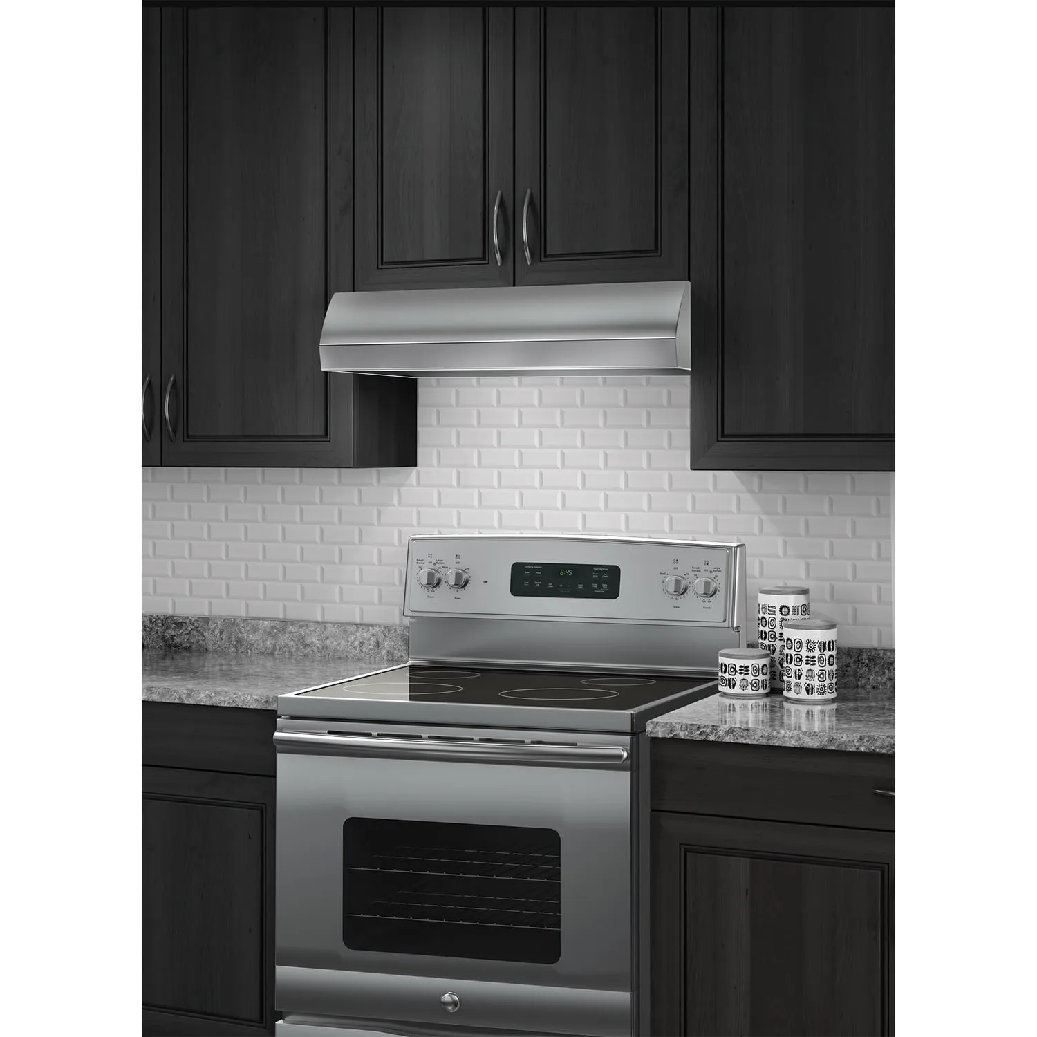 Broan BXT130SS Broan 30-Inch 4-Way Convertible Under-Cabinet Range Hood. 270 Max Cfm. Stainless Steel