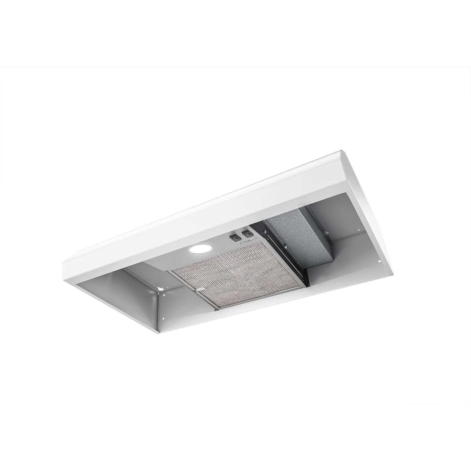 Broan BXT130WW Broan 30-Inch 4-Way Convertible Under-Cabinet Range Hood. 270 Max Cfm. White