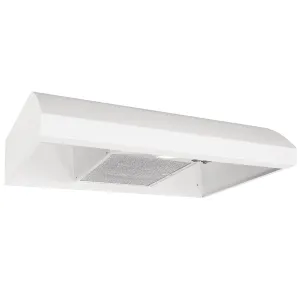 Broan BXT130WW Broan 30-Inch 4-Way Convertible Under-Cabinet Range Hood. 270 Max Cfm. White