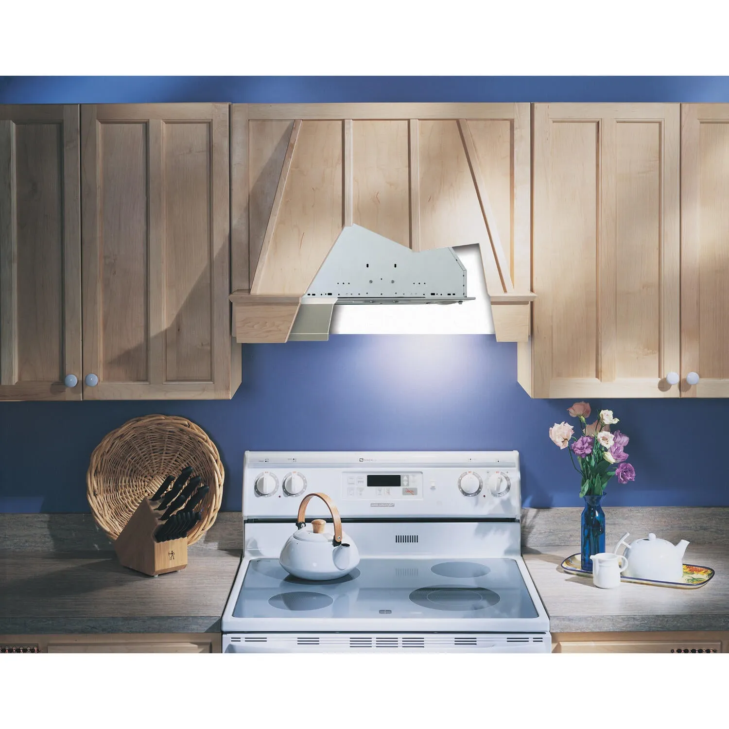 Broan NSPM250 Broan 20-1/2-Inch Custom Range Hood Power Pack. Silver Finish. 250 Cfm