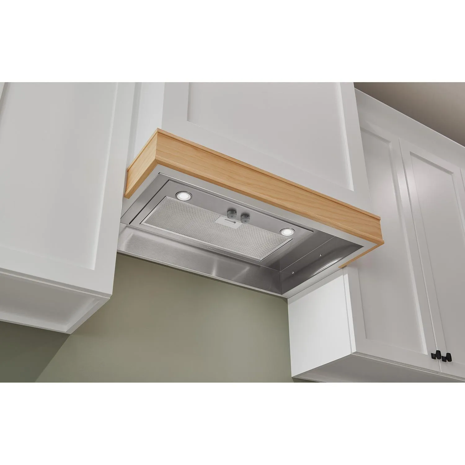 Broan PM400SS Broan 21-Inch Custom Range Hood Power Pack. 450 Max Blower Cfm. Stainless Steel