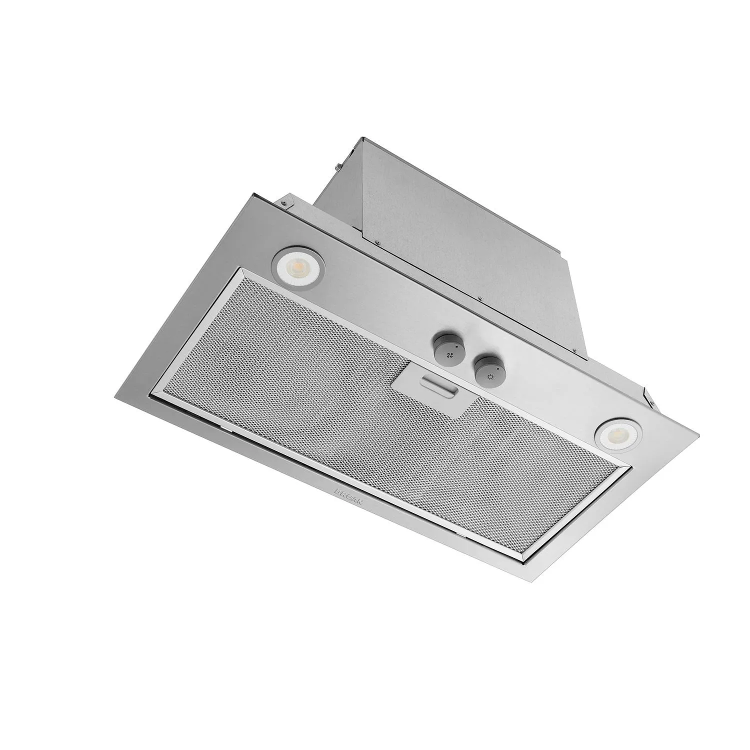 Broan PM400SS Broan 21-Inch Custom Range Hood Power Pack. 450 Max Blower Cfm. Stainless Steel