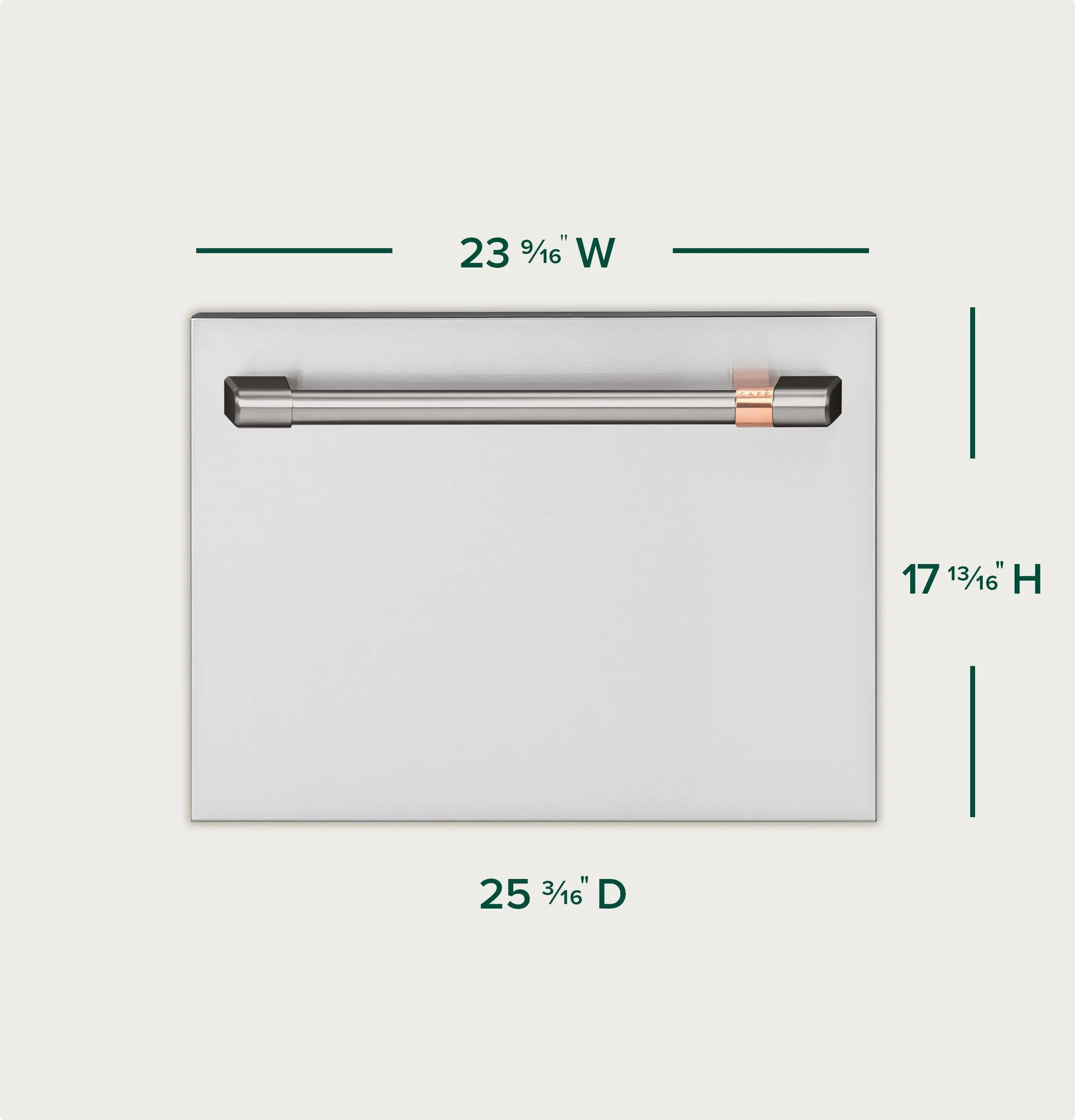 Cafe CDD220P2WS1 Caf&#8482; Energy Star Smart Single Drawer Dishwasher