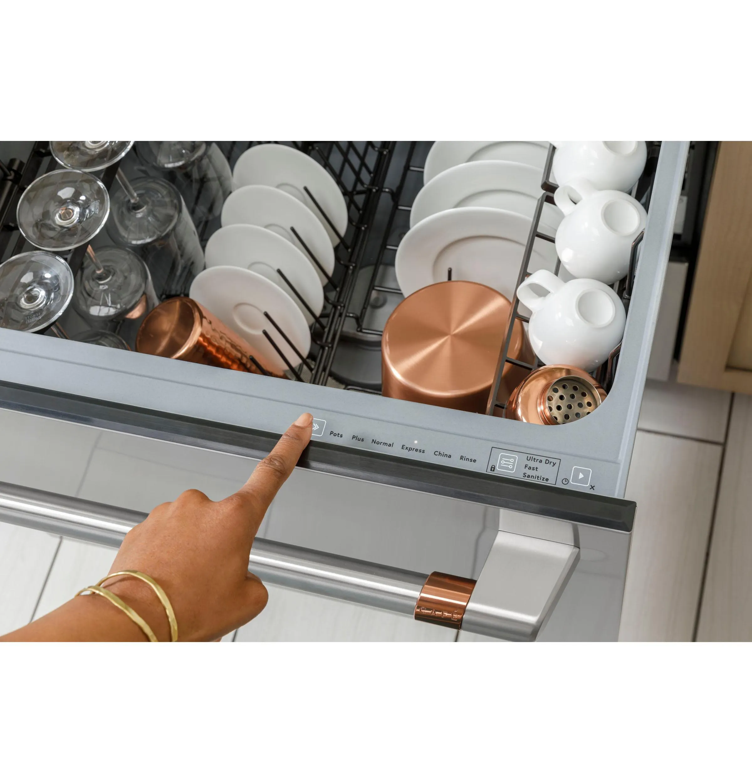 Cafe CDD220P4WW2 Caf&#8482; Energy Star Smart Single Drawer Dishwasher