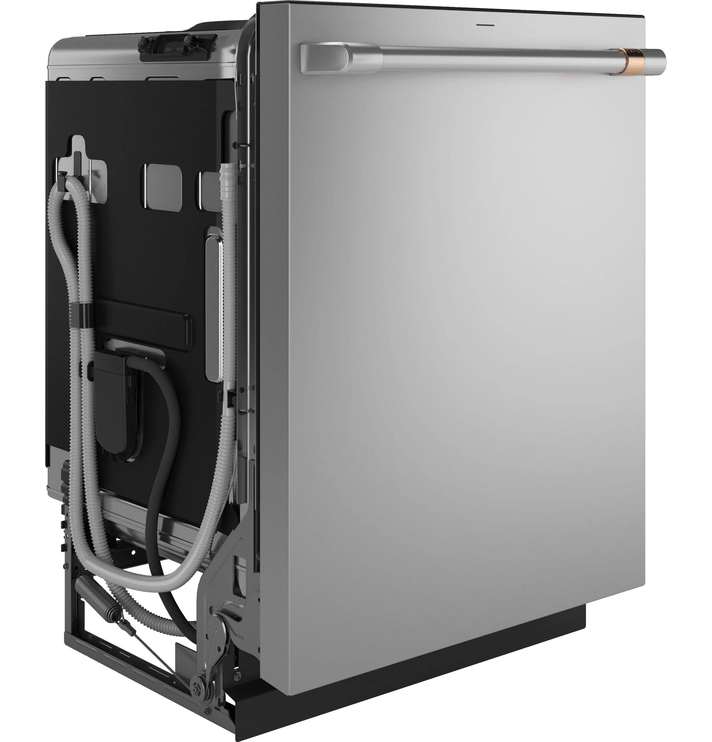 Cafe CDT828P2VS1 Caf&#8482; Customfit Energy Star Stainless Interior Smart Dishwasher With Ultra Wash & Dry. 42 Dba