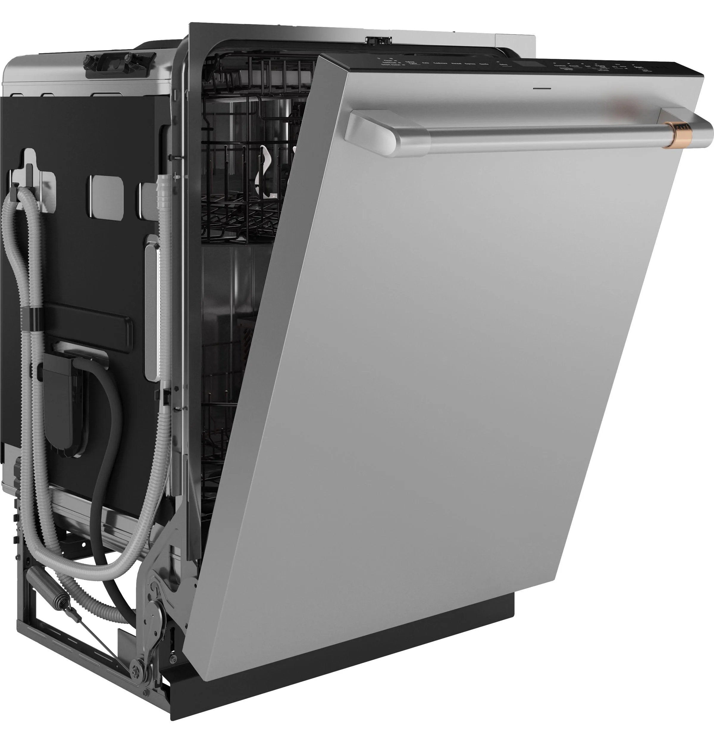 Cafe CDT828P2VS1 Caf&#8482; Customfit Energy Star Stainless Interior Smart Dishwasher With Ultra Wash & Dry. 42 Dba