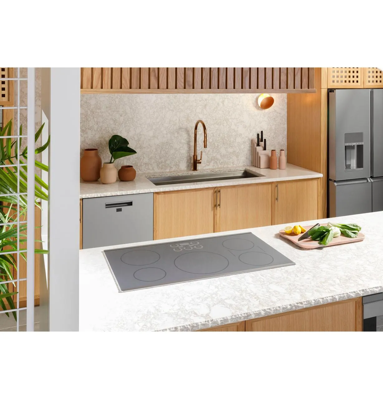 Cafe CHP90361TBB Caf&#8482; Series 36 Built-In Touch Control Induction Cooktop