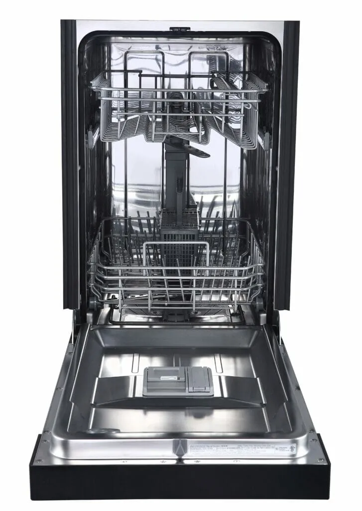 Danby DDW1804EB Danby 18 Black Built In Dishwasher