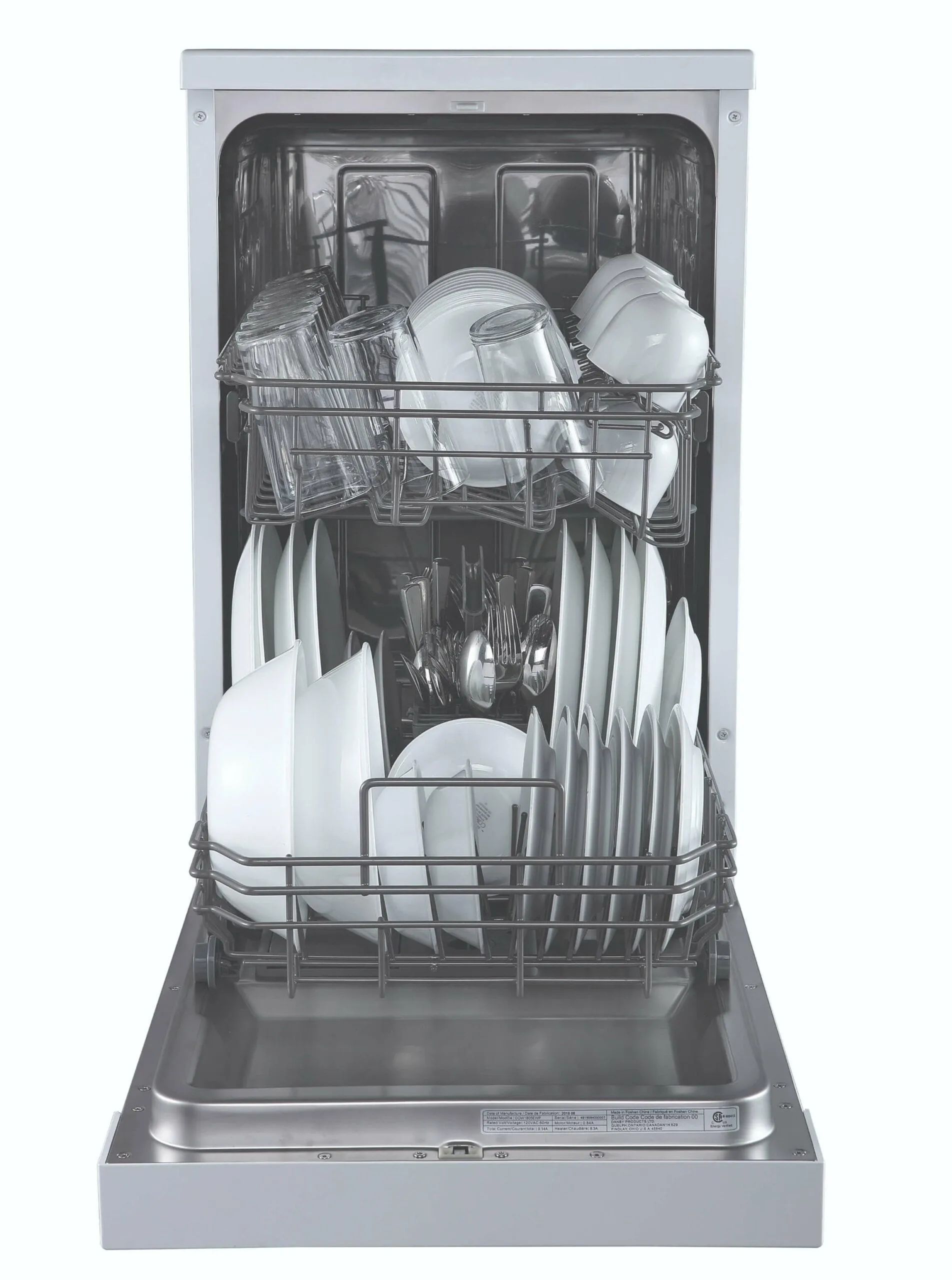Danby DDW1805EWP Danby 18 Portable Dishwasher
