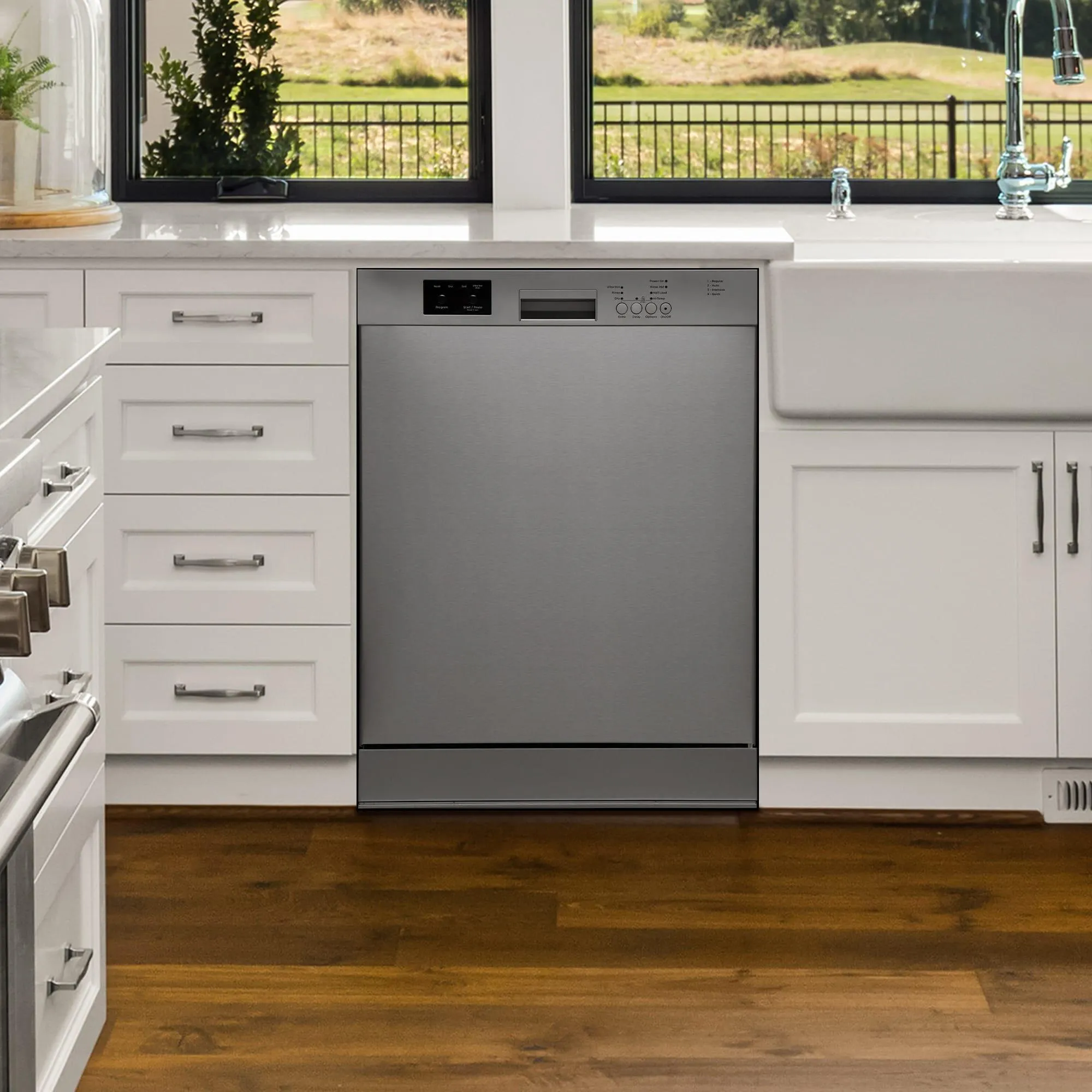 Danby DDW2400ESS Danby 24 Built In Dishwasher In Stainless Steel