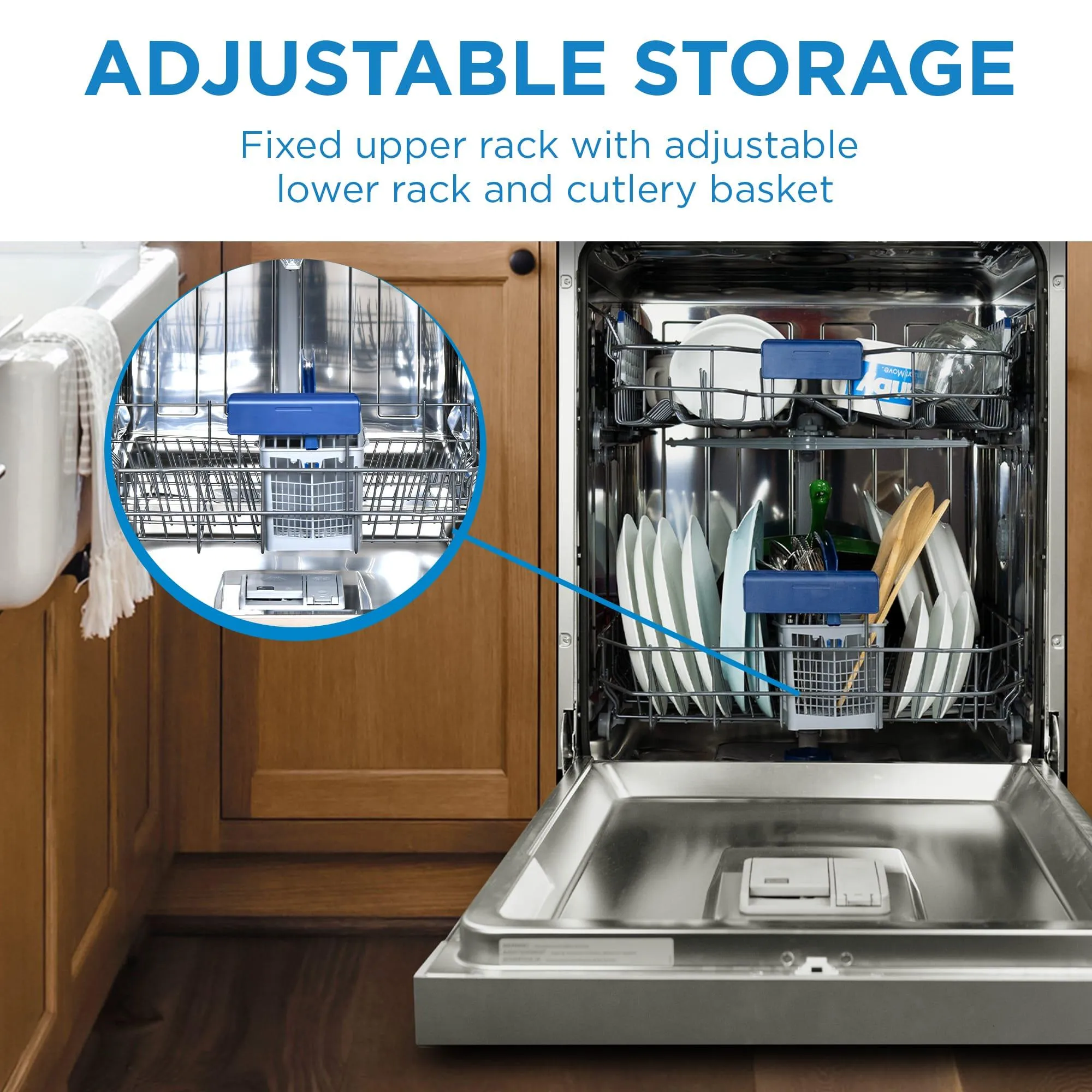 Danby DDW2400ESS Danby 24 Built In Dishwasher In Stainless Steel