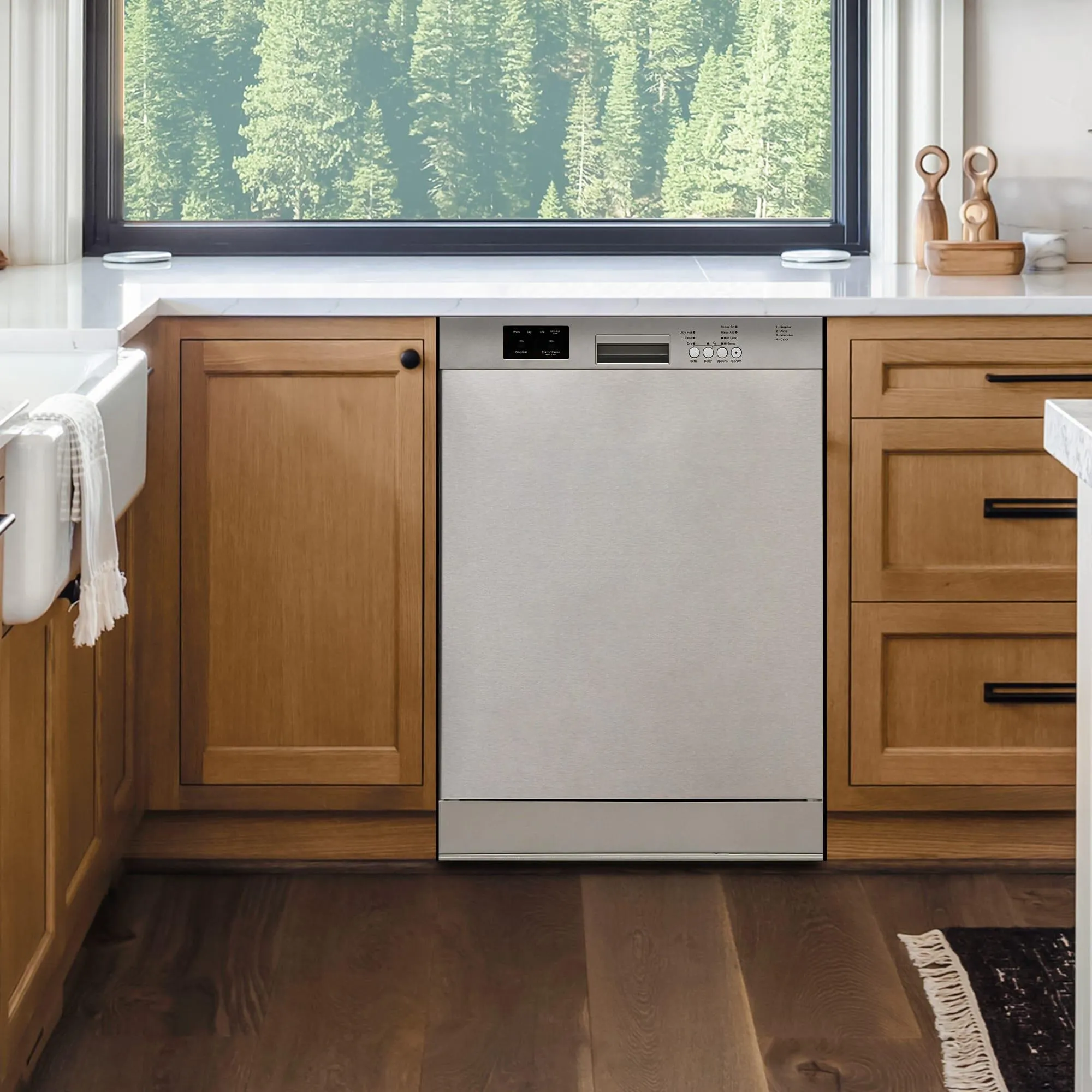 Danby DDW2400ESS Danby 24 Built In Dishwasher In Stainless Steel