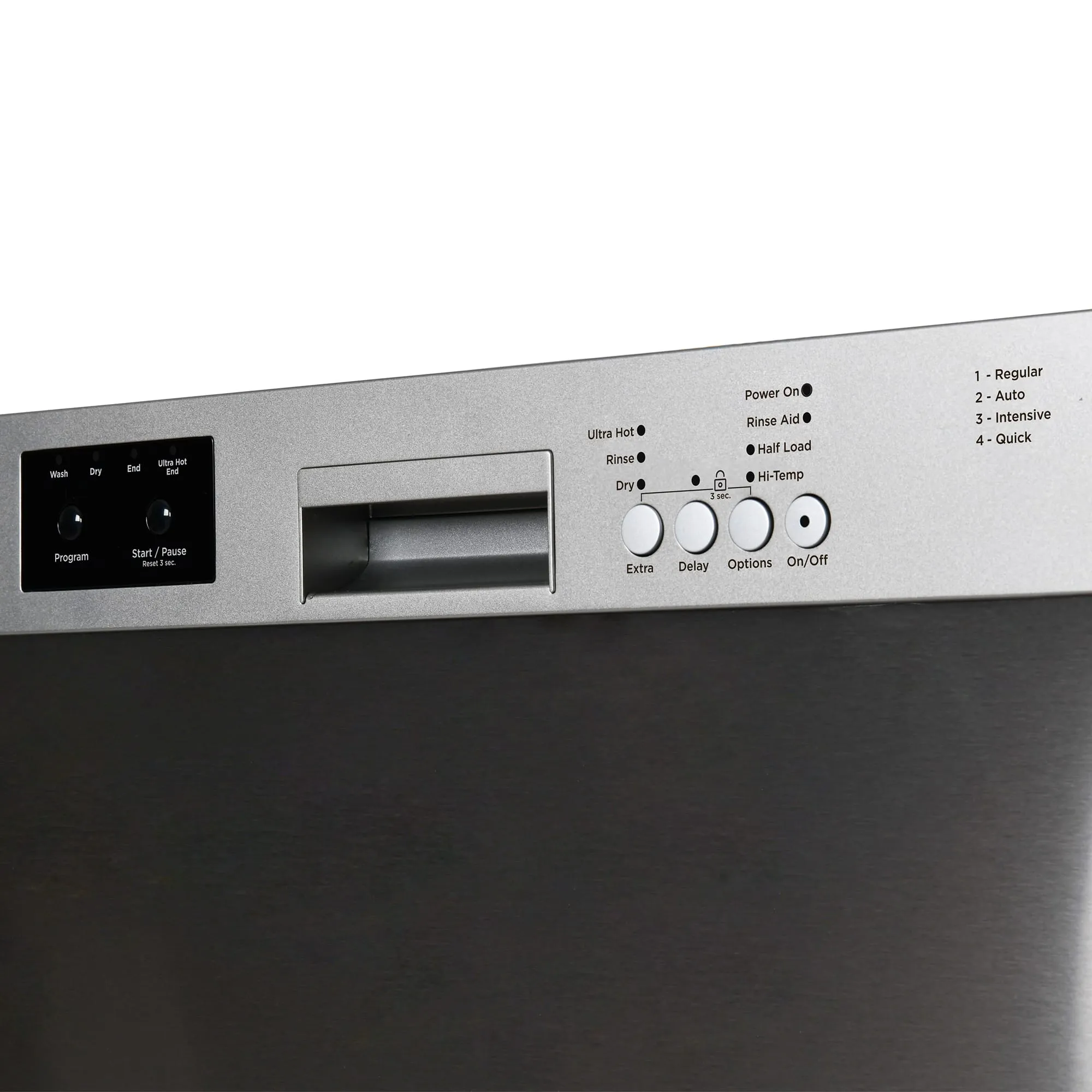 Danby DDW2400ESS Danby 24 Built In Dishwasher In Stainless Steel