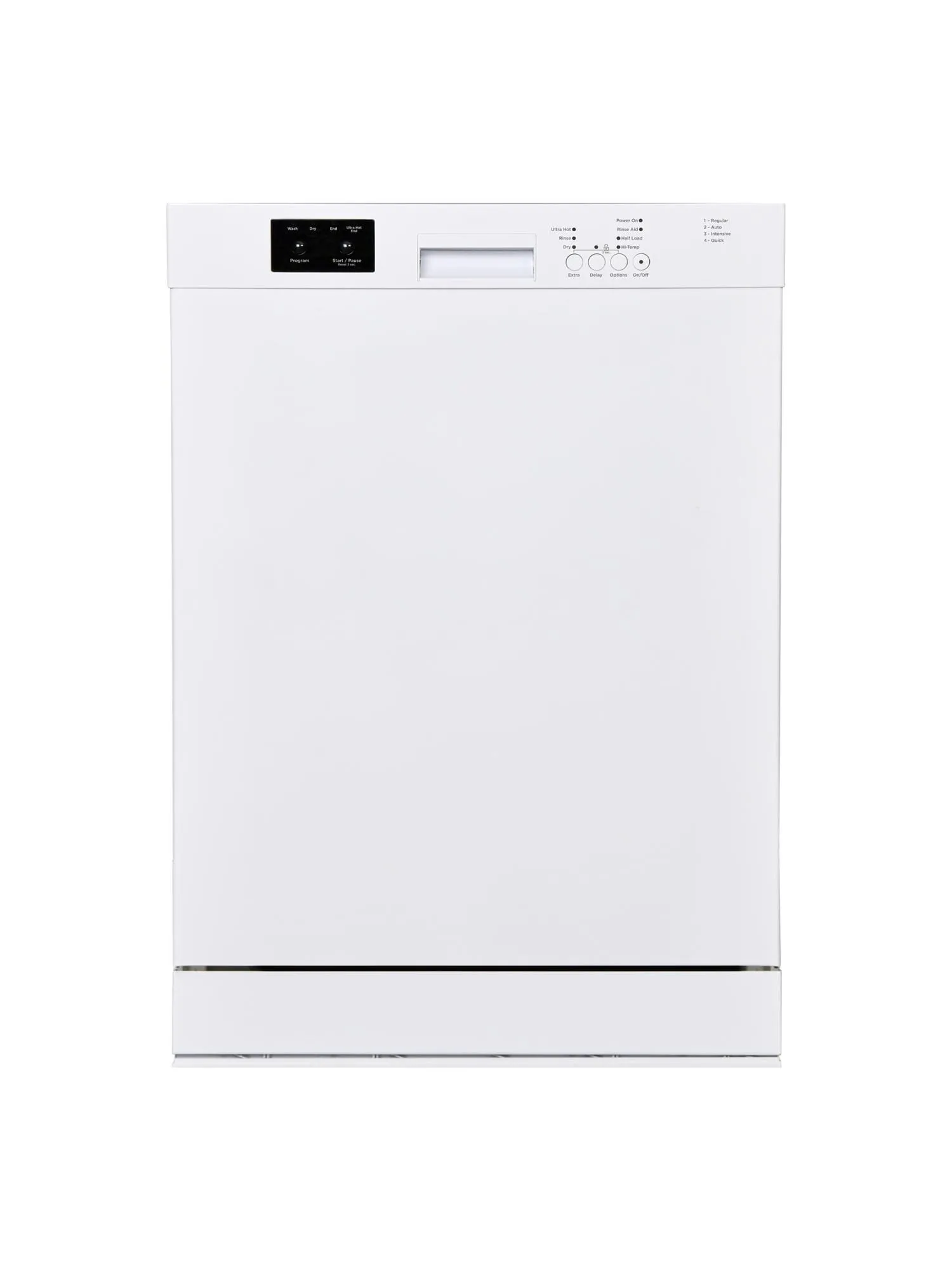 Danby DDW2400EW Danby 24 Wide Built-In Dishwasher In White