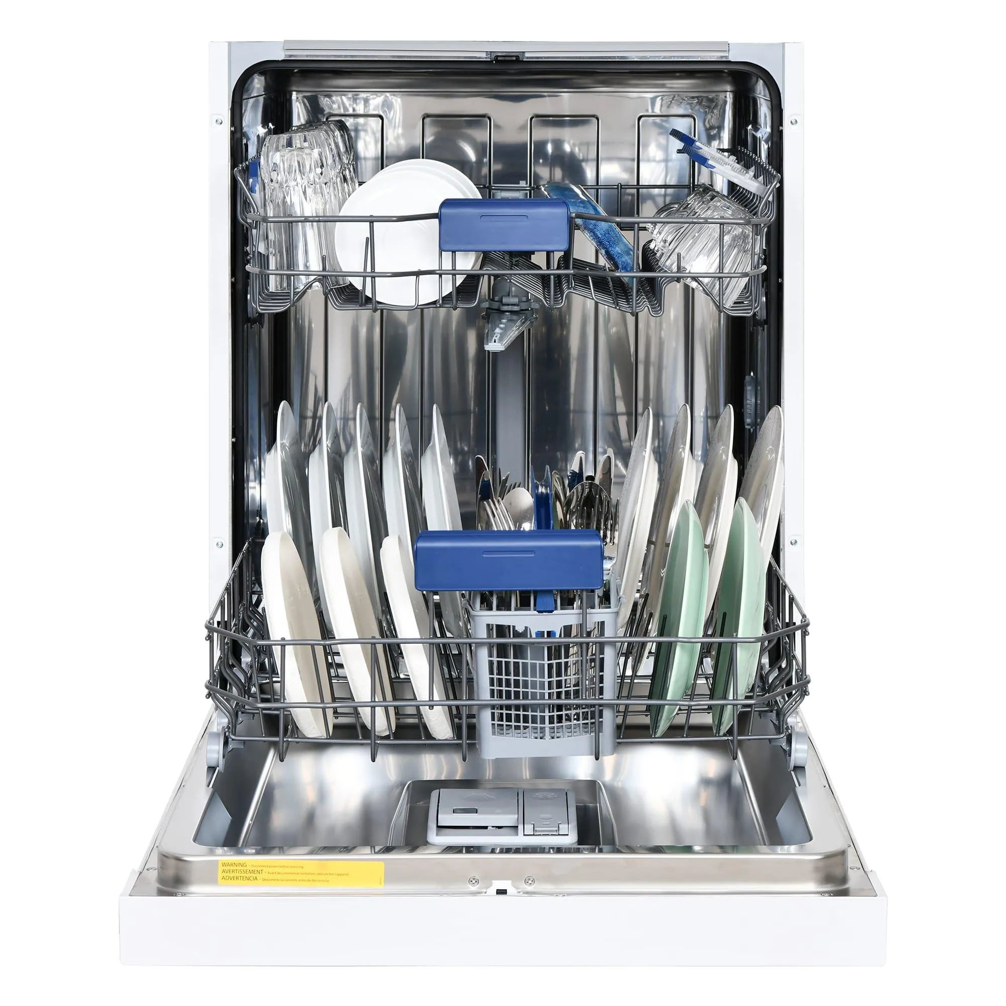 Danby DDW2400EW Danby 24 Wide Built-In Dishwasher In White