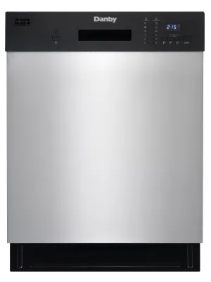 Danby DDW2404EBSS Danby 24 Stainless Full Size Dishwasher