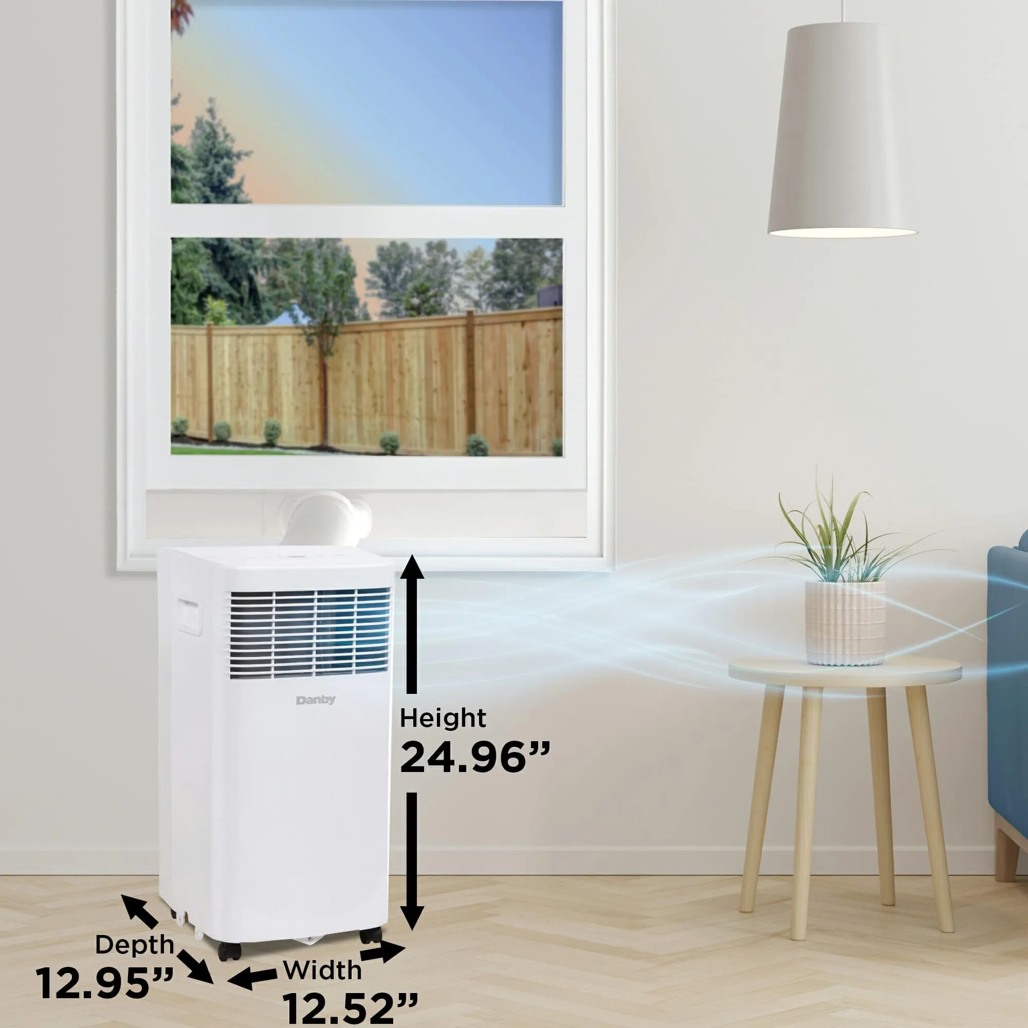 Danby DPA050B7WDB Danby 8.500 Btu (5.000 Sacc) 3-In-1 Portable Ac