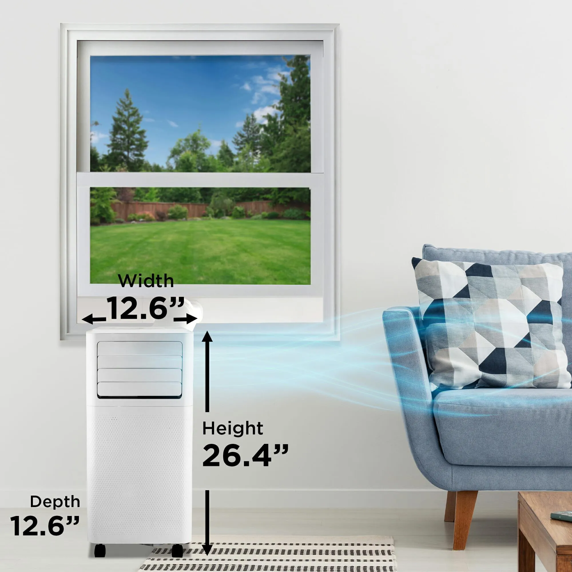 Danby DPA050E2WDB6 Danby 7.500 Btu (5.000 Sacc) Portable Ac