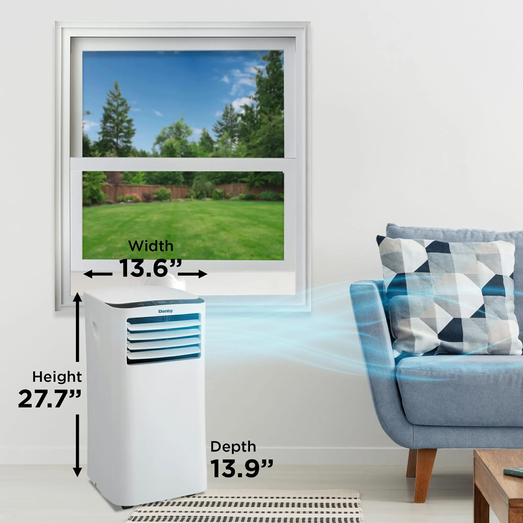 Danby DPA053B4WDB Danby 9.000 Btu (5.300 Sacc) 3-In-1 Portable Ac