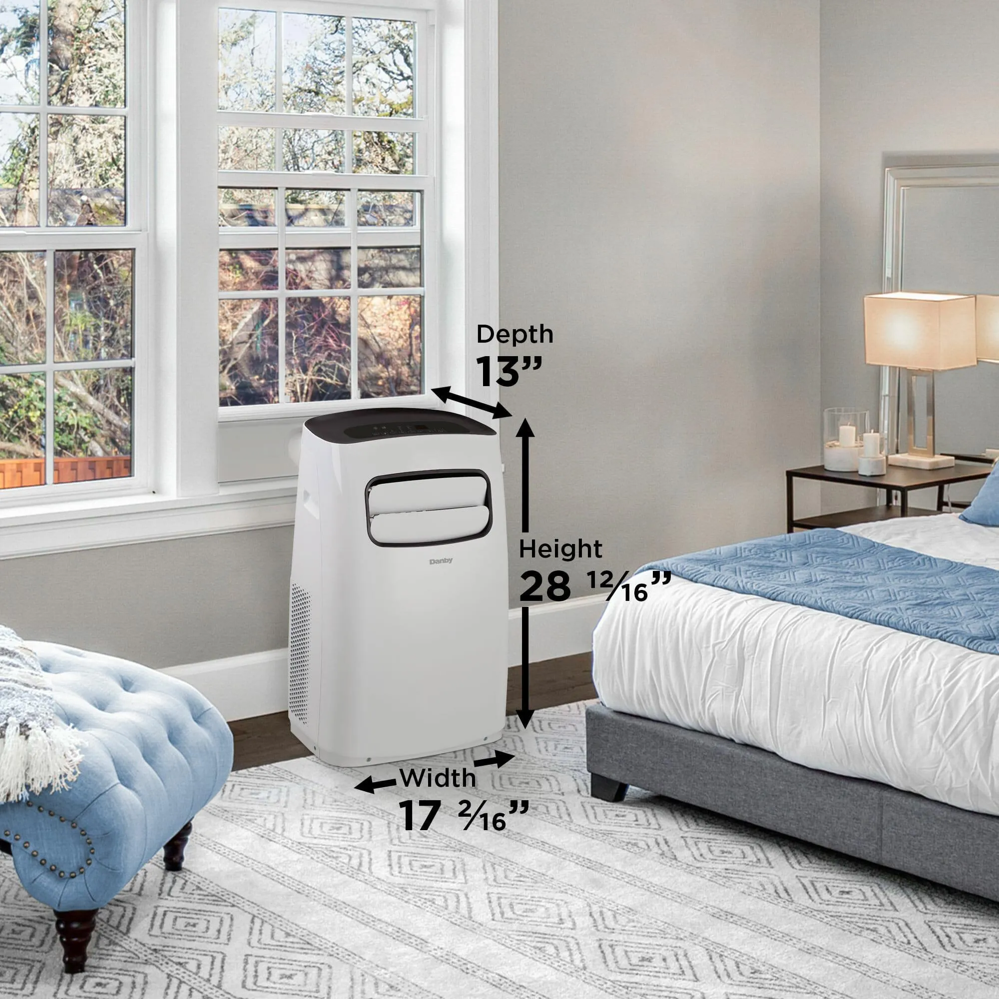 Danby DPA058B6WDB Danby 10.000 Btu (5.800 Sacc) Portable Ac