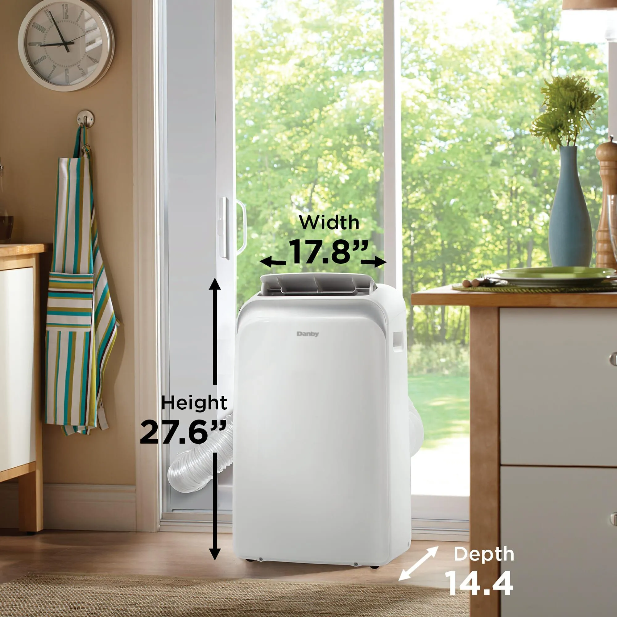 Danby DPA060B1WDB Danby 10.000 Btu (6.000 Sacc) Portable Ac