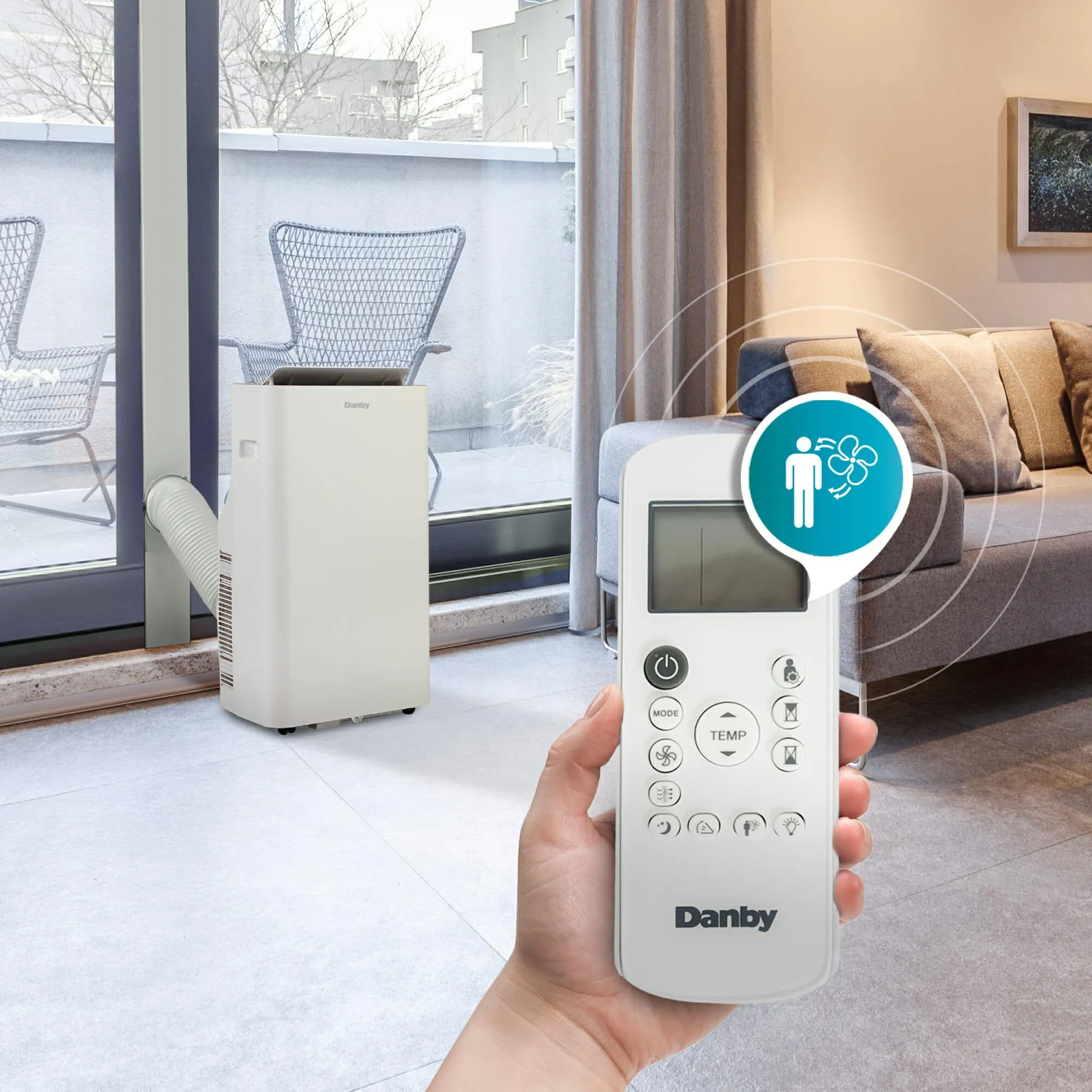 Danby DPA072B8WDB6 Danby 12.000 Btu (7.200 Sacc) Portable Ac