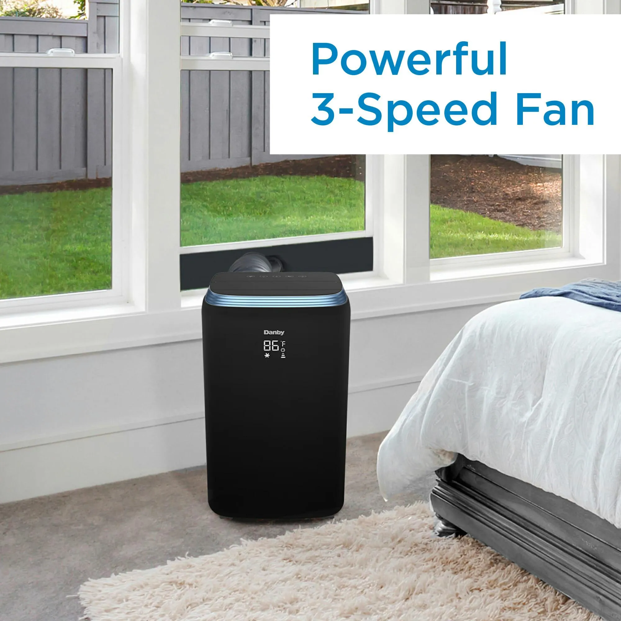 Danby DPA080HE3BDB6 Danby 12.500 Btu (8.000 Sacc) Portable Ac
