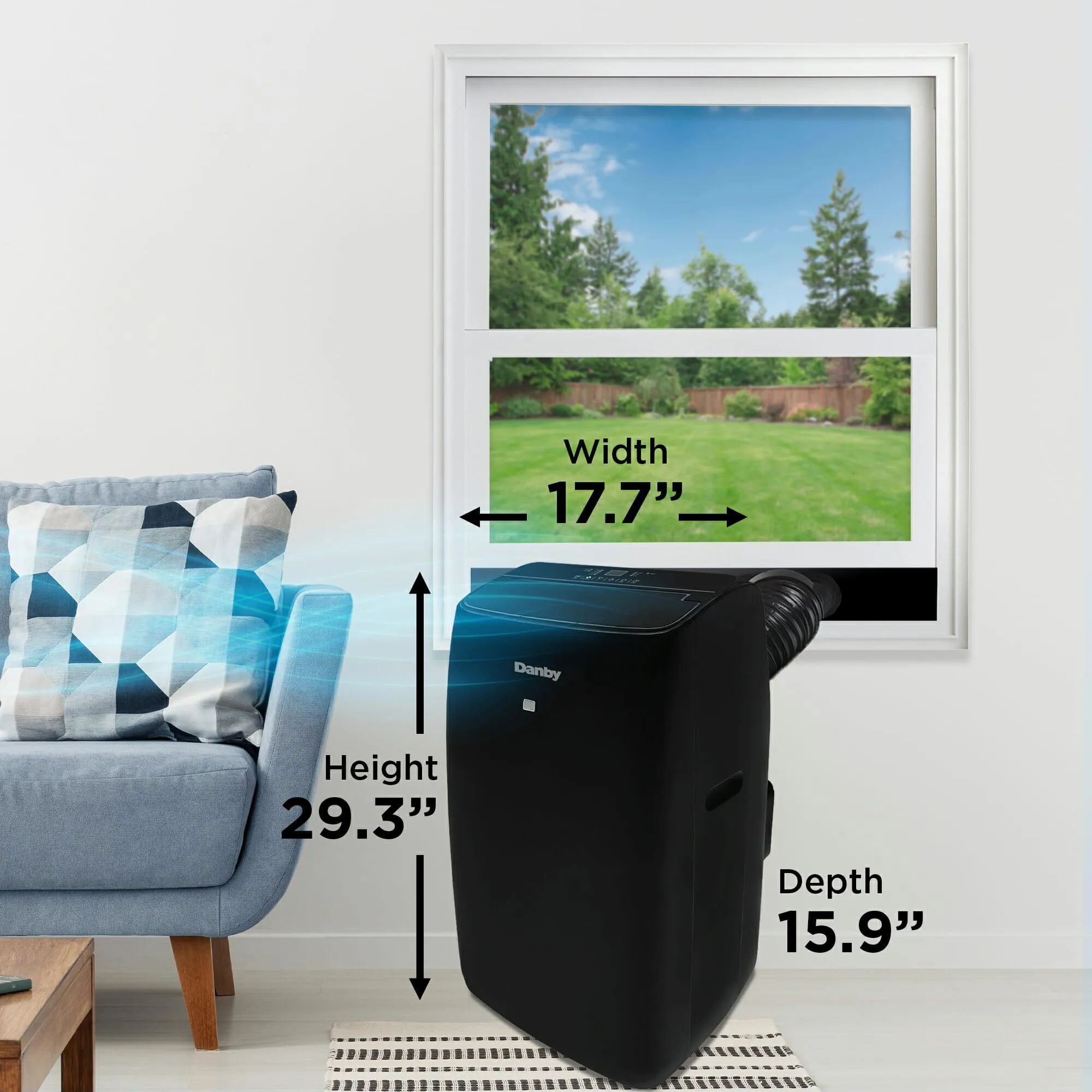 Danby DPA100HE5BDB6 Danby 14.000 Btu (10.000 Sacc) 4-In-1 Portable Ac
