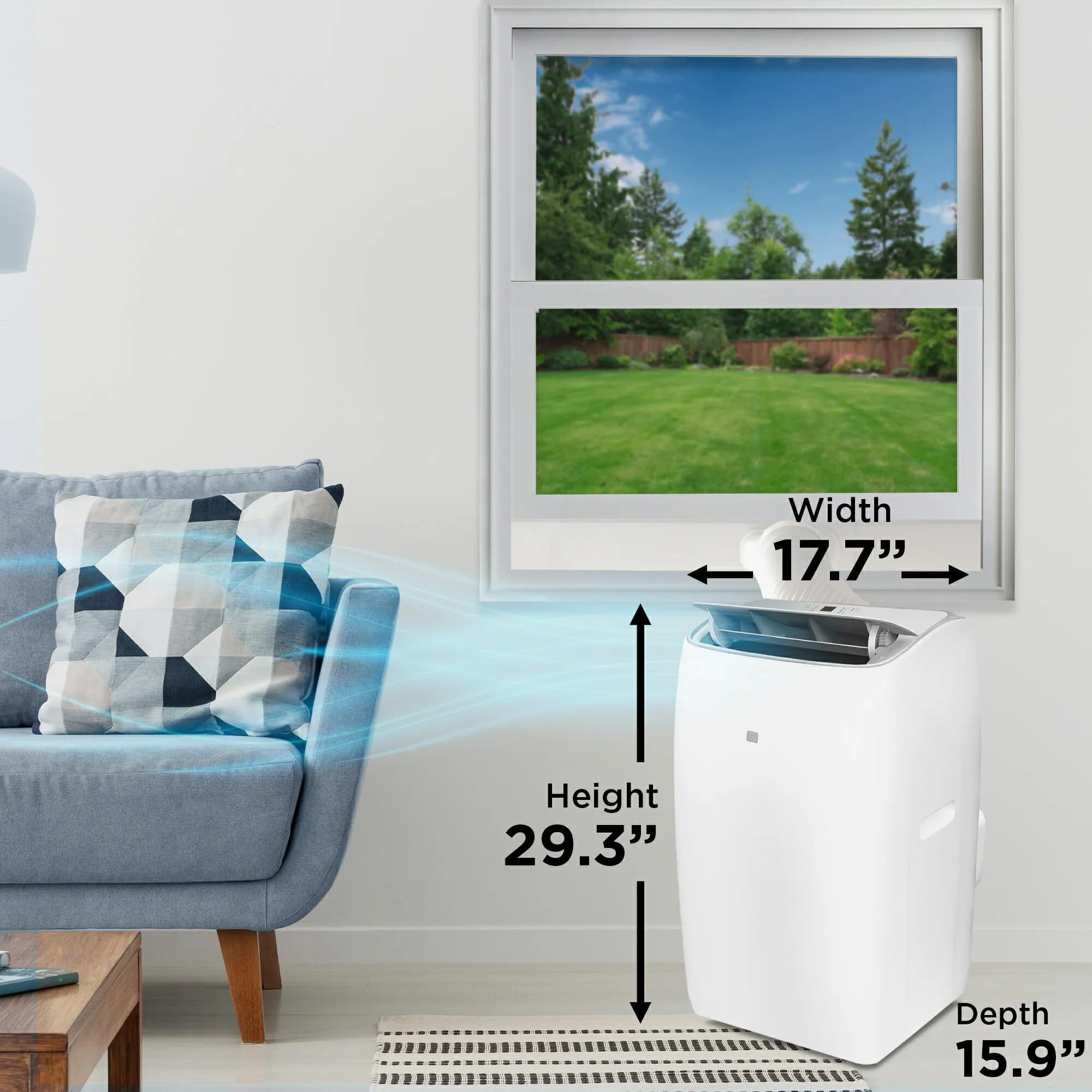 Danby DPA100HE5WDB6 Danby 14.000 Btu (10.000 Sacc) Portable Ac