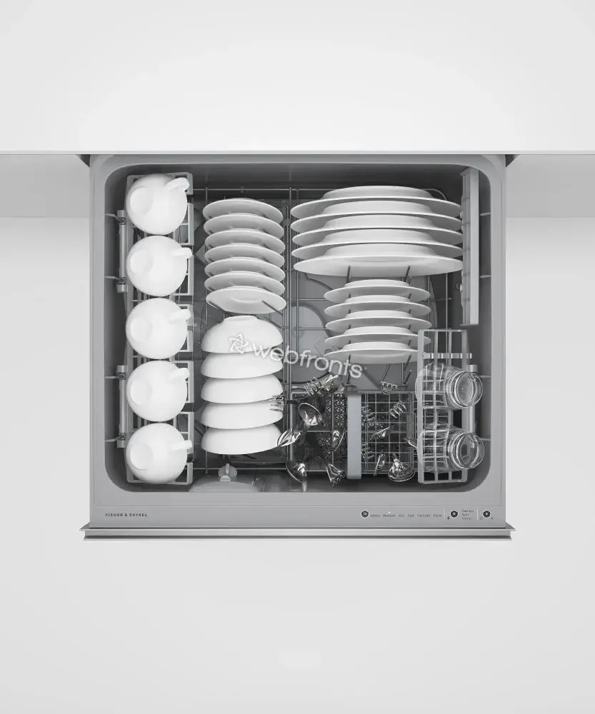 Fisher & Paykel DD24DT2NX9 Built-Under Double Dishdrawer&#8482; Dishwasher. Tall. Sanitize