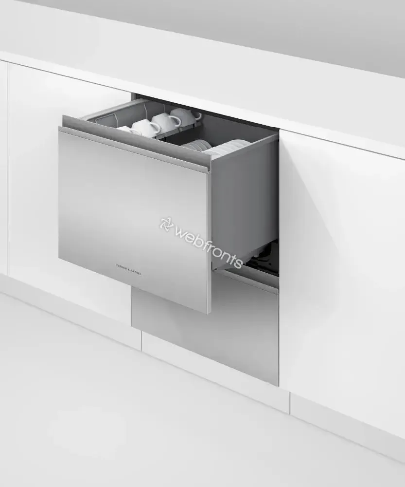 Fisher & Paykel DD24DT2NX9 Built-Under Double Dishdrawer&#8482; Dishwasher. Tall. Sanitize
